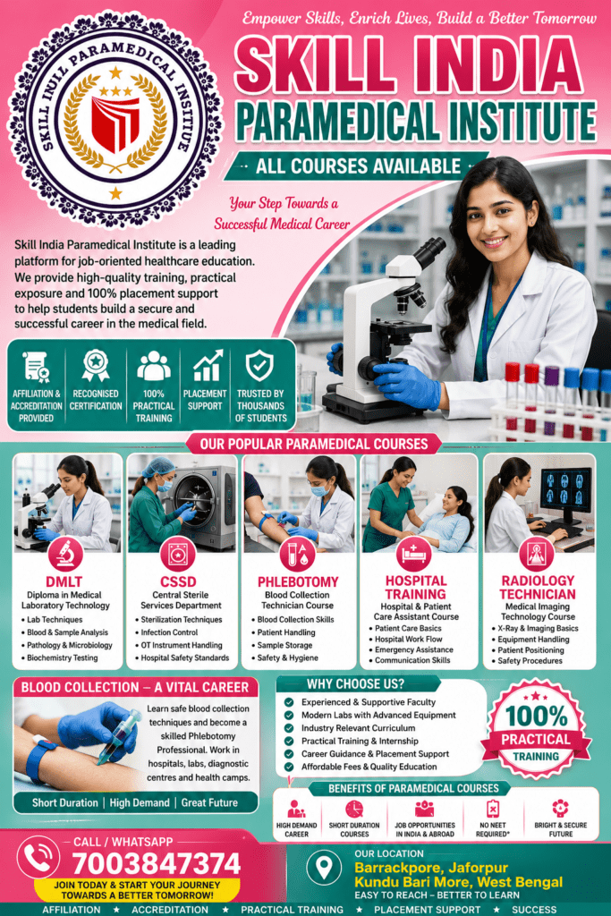All Paramedical Courses Available