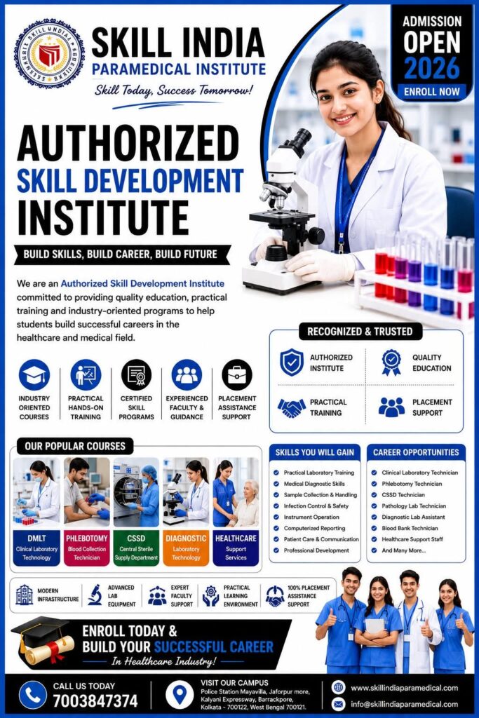 Authorized Skill Development Institute – Build a Successful Career with Professional Healthcare Education 1 Authorized Skill Development Institute