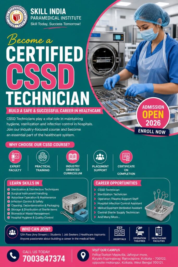 Become a Certified CSSD Technician – Build a Successful Career in Hospital and Healthcare Services 4 Become a Certified CSSD Technician