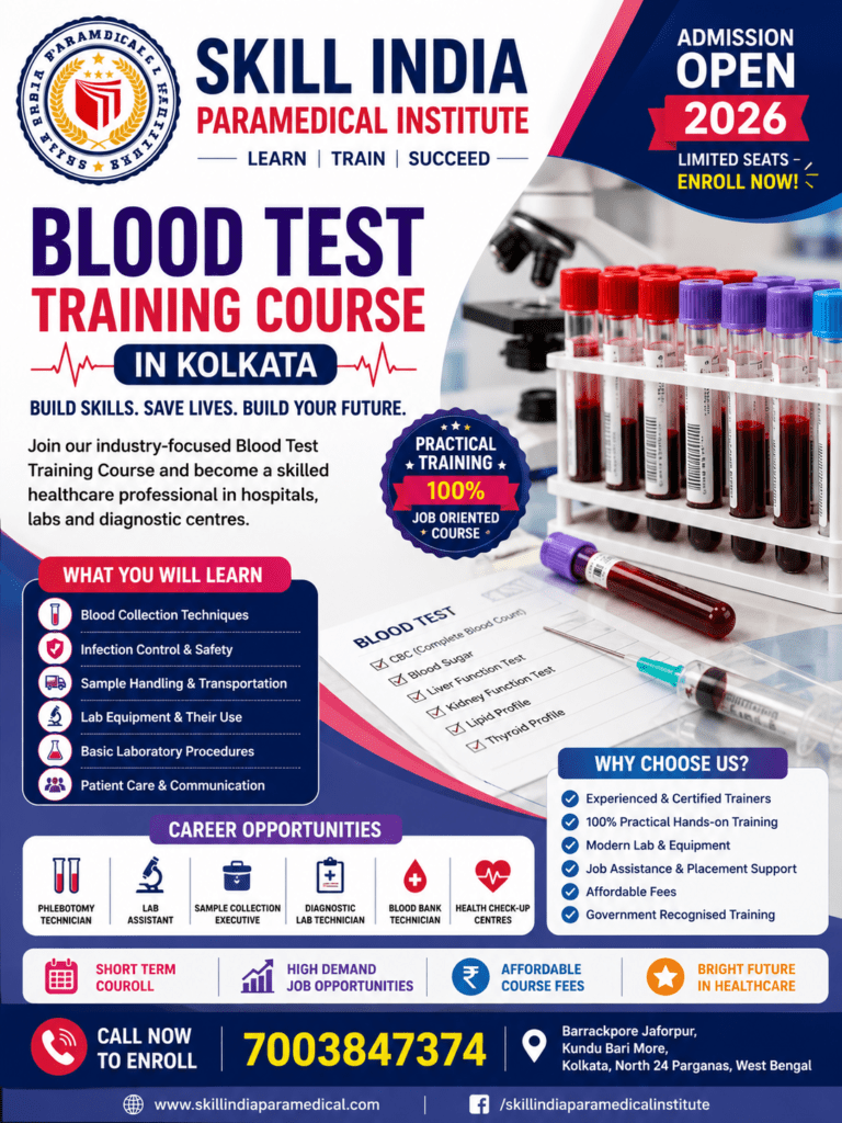 Blood Test Training Course in Kolkata
