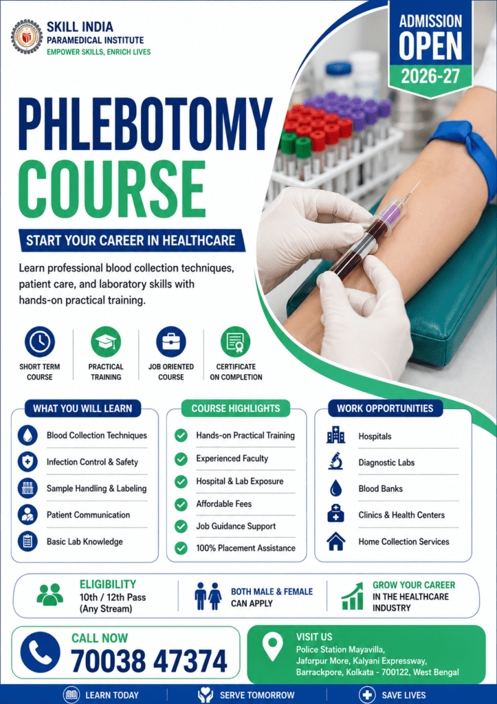 How to Become a Phlebotomist in India
