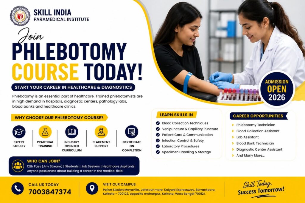 Join Phlebotomy Course Today – Start Your Career in Healthcare and Diagnostics 5 Join Phlebotomy Course Today