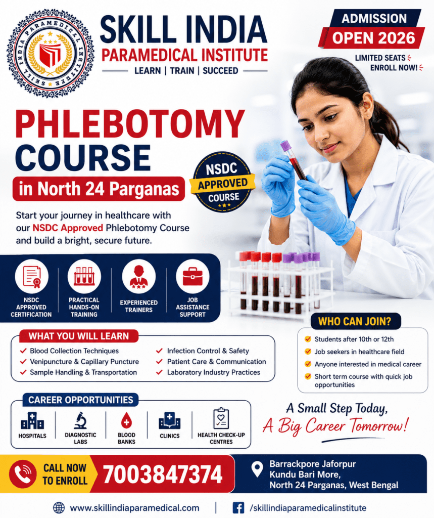 Phlebotomy Course in North 24 Parganas