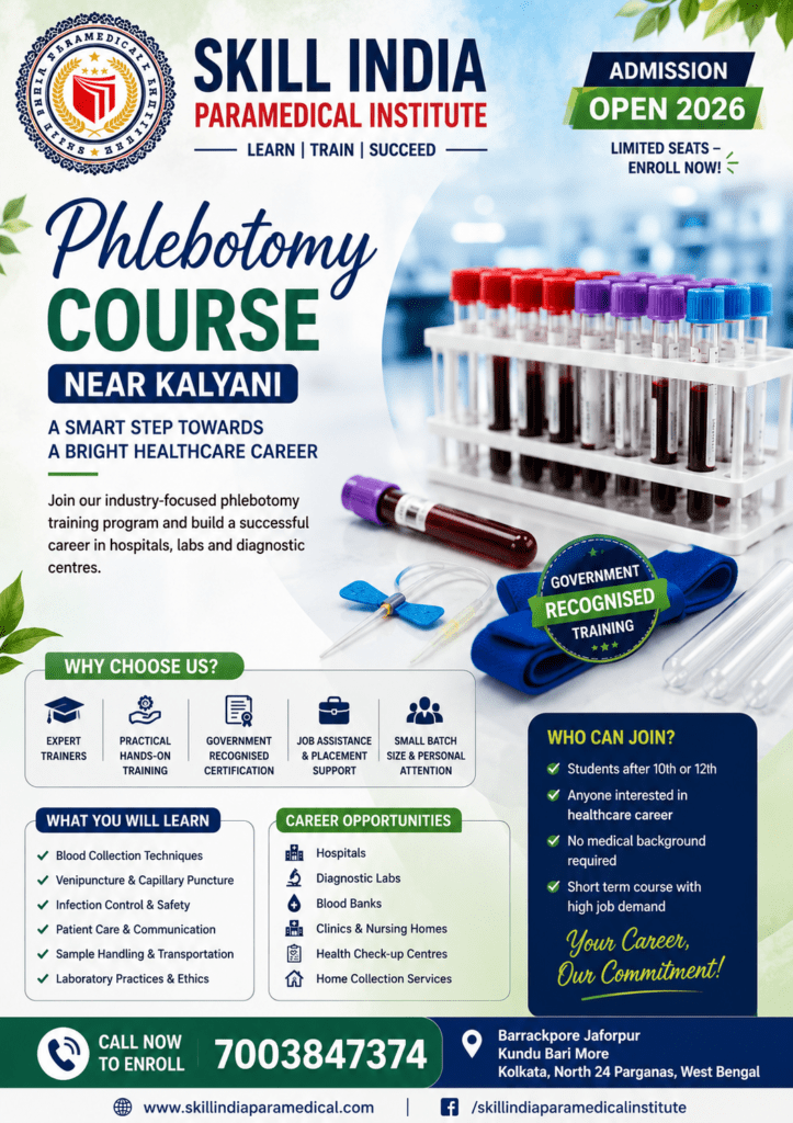 Phlebotomy Course Near Kalyani